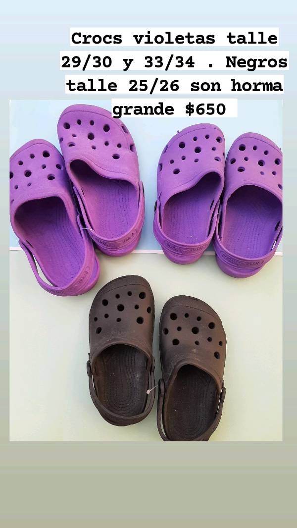 Crocs en Buenos Aires