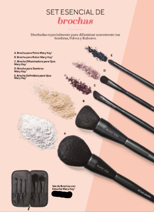 Brocha para mascarilla de carbon mary kay sales