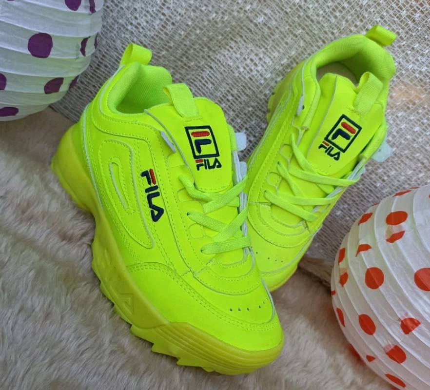 Zapatos fila store verdes verdes