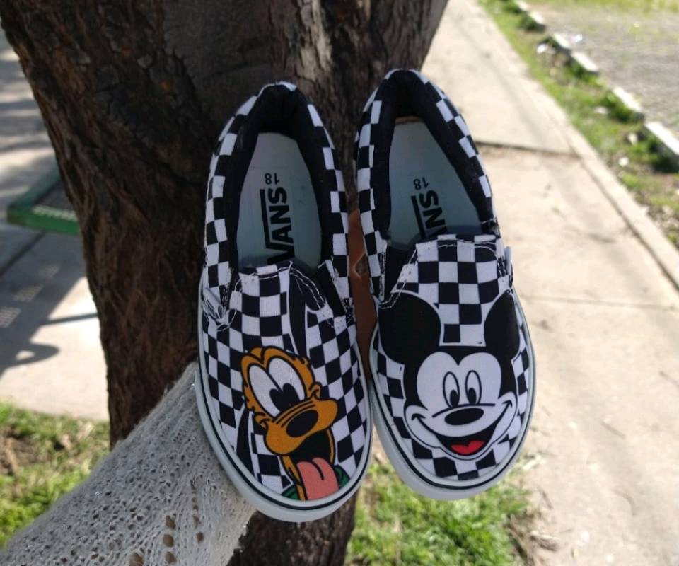 Mickey slip sale on vans