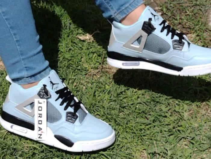Tenis jordan discount azul cielo