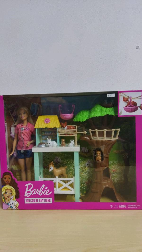 Barbie cuidadora hot sale de animales