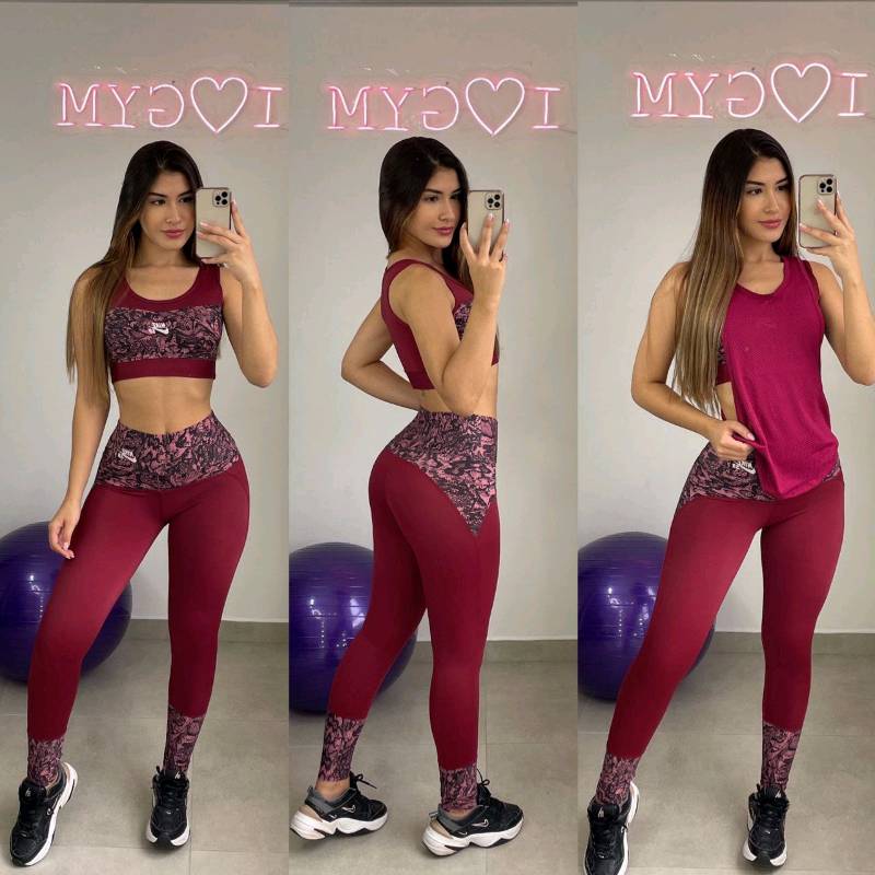 Conjuntos deportivos best sale en licra