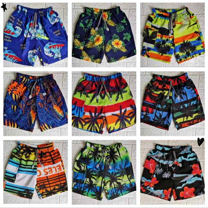 Short playero con malla