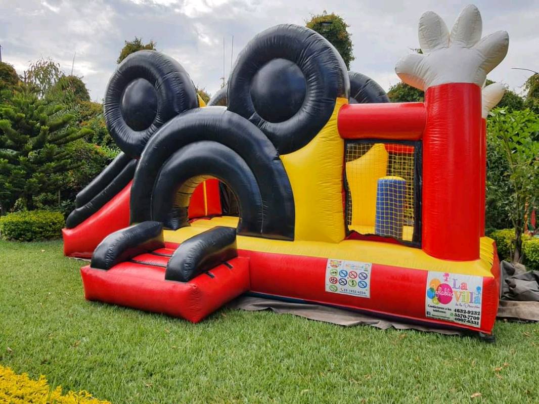 Resbaladilla casa hotsell de mickey mouse