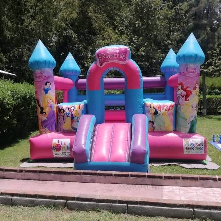 Casa de minnie top mouse con resbaladilla