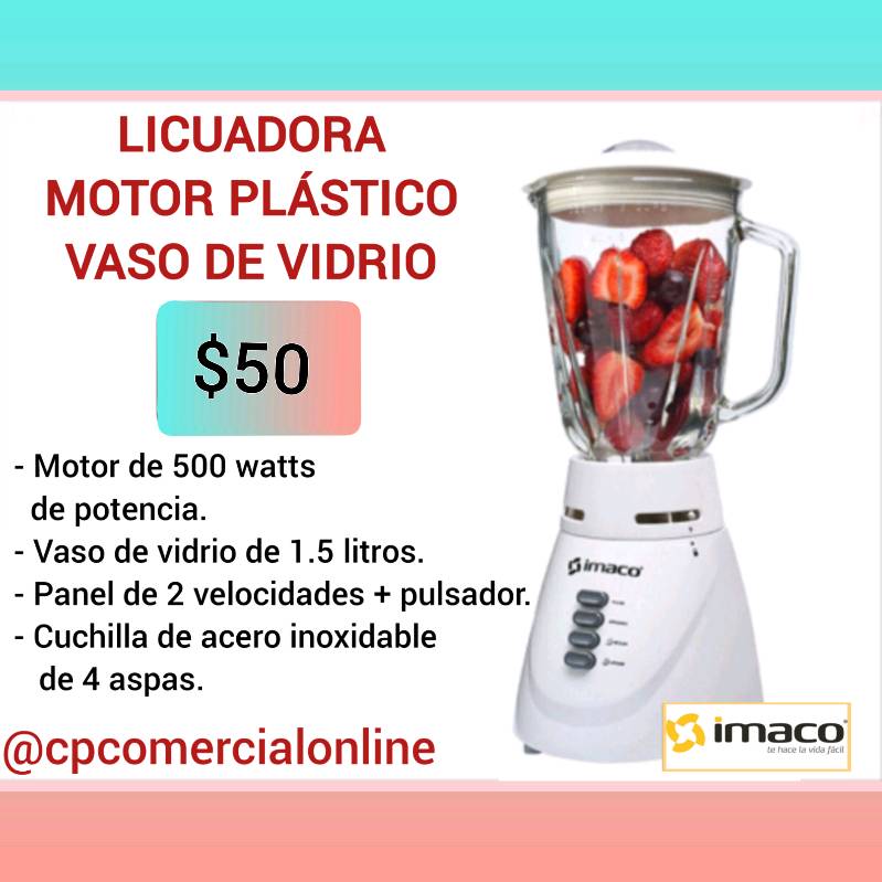 Licuadora imaco bl4125vr sales
