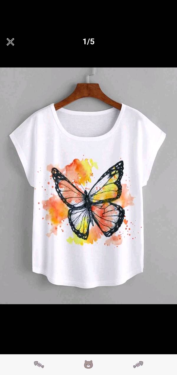 Blusas de mariposas 2025 shein