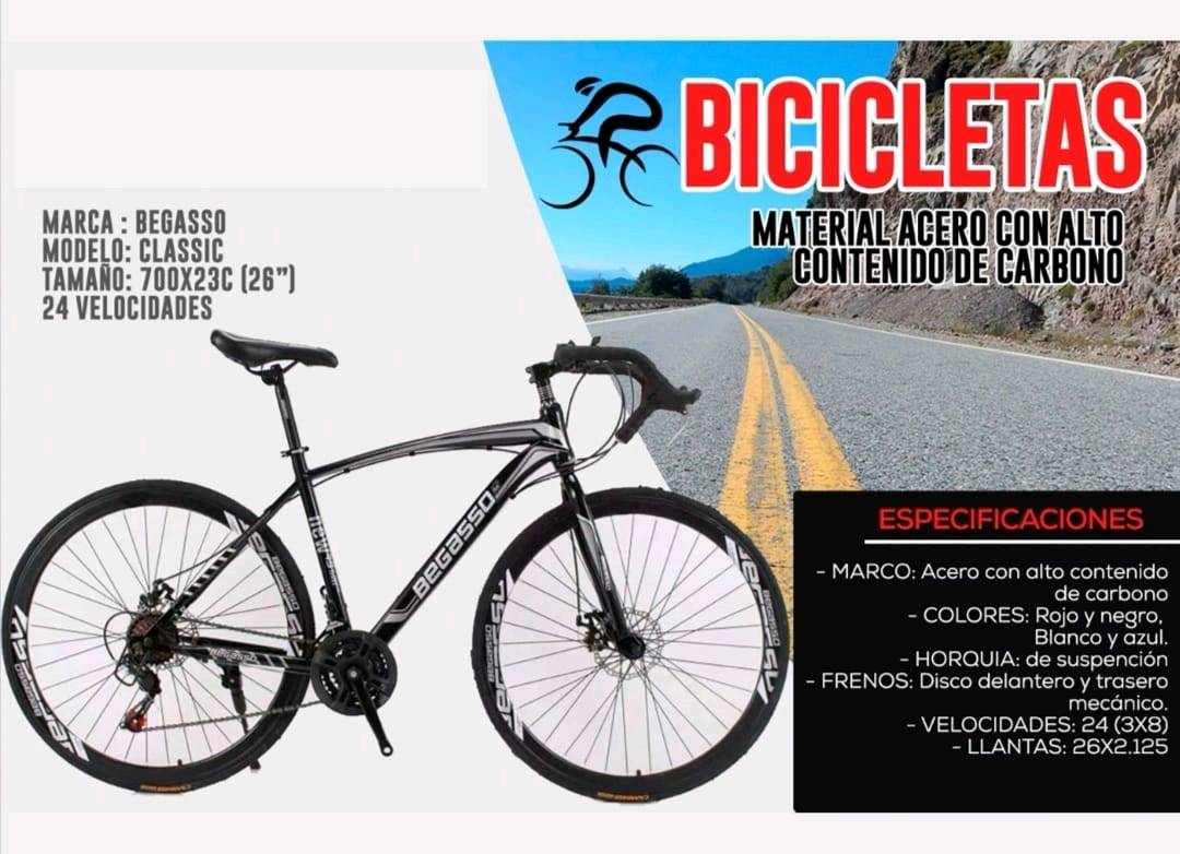 Bicicleta begasso precio store