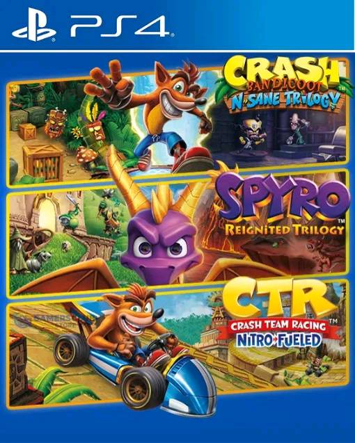 Spyro and hotsell crash ps4