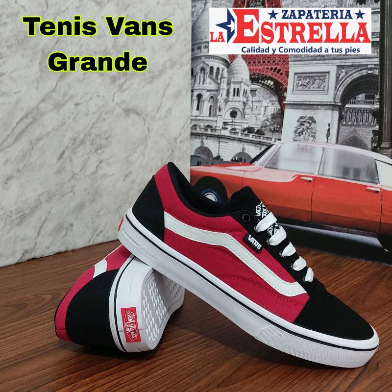 Zapatos vans deals talla grande