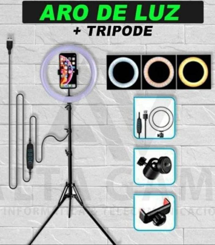 Aro led hotsell tripode por mayor