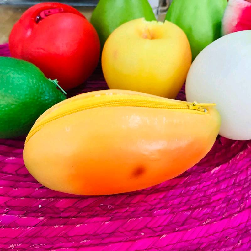 Monederos de frutas shop y verduras