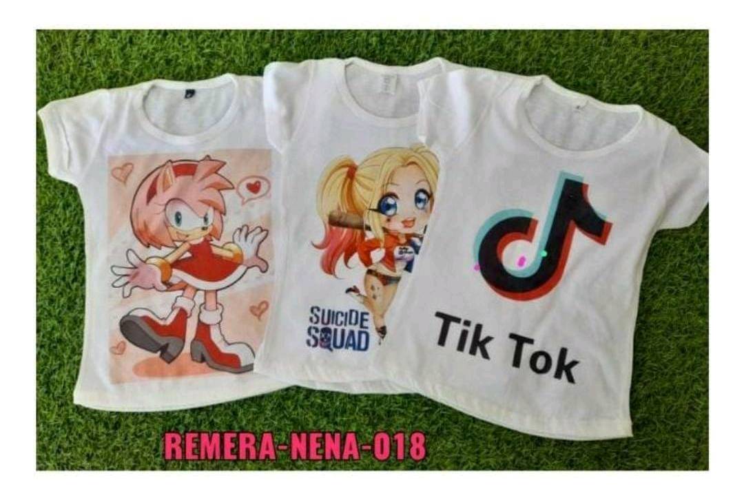 Remera tik best sale tok nena