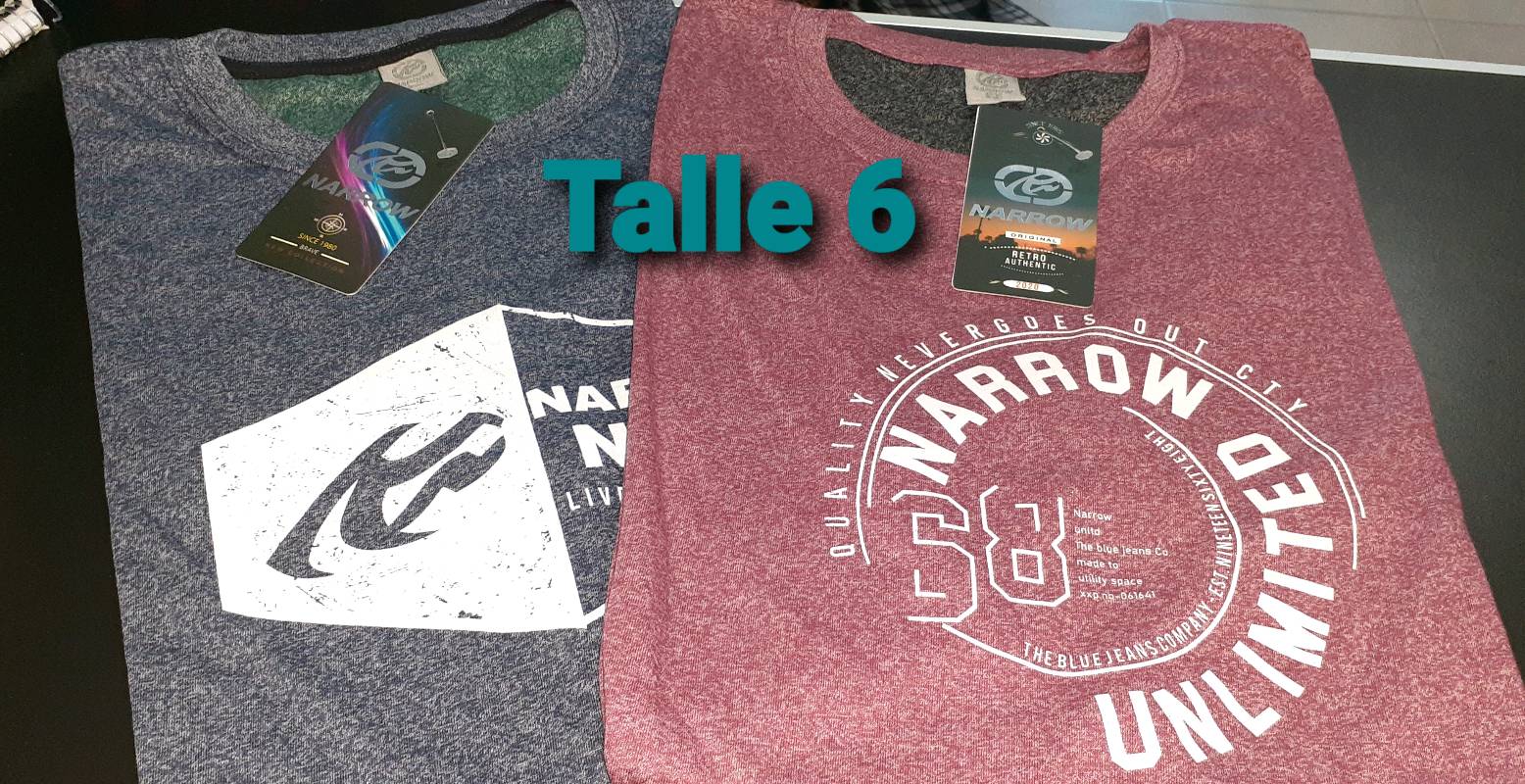 Remeras narrow 2020 top