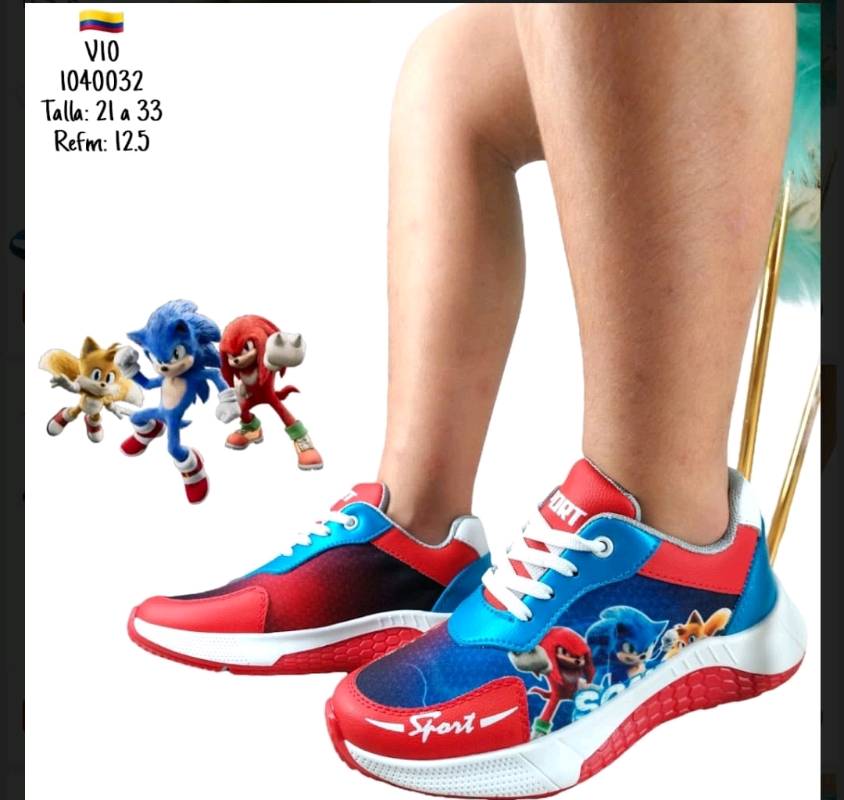Tenis de sonic rojos en San Jose