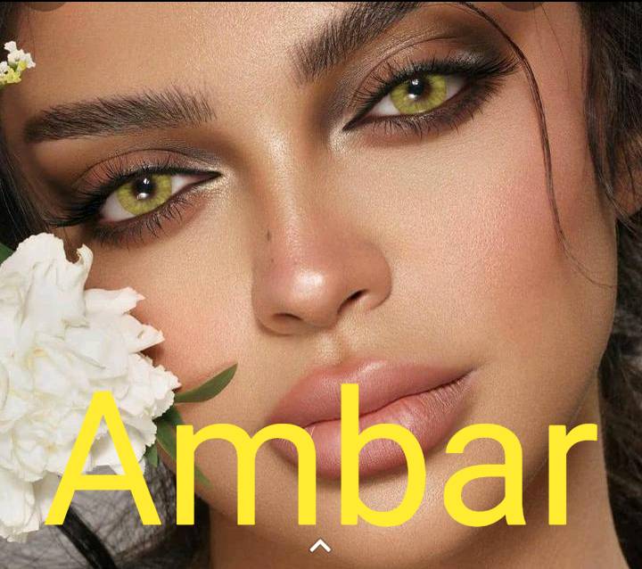 Color ambar en shop lentes de contacto