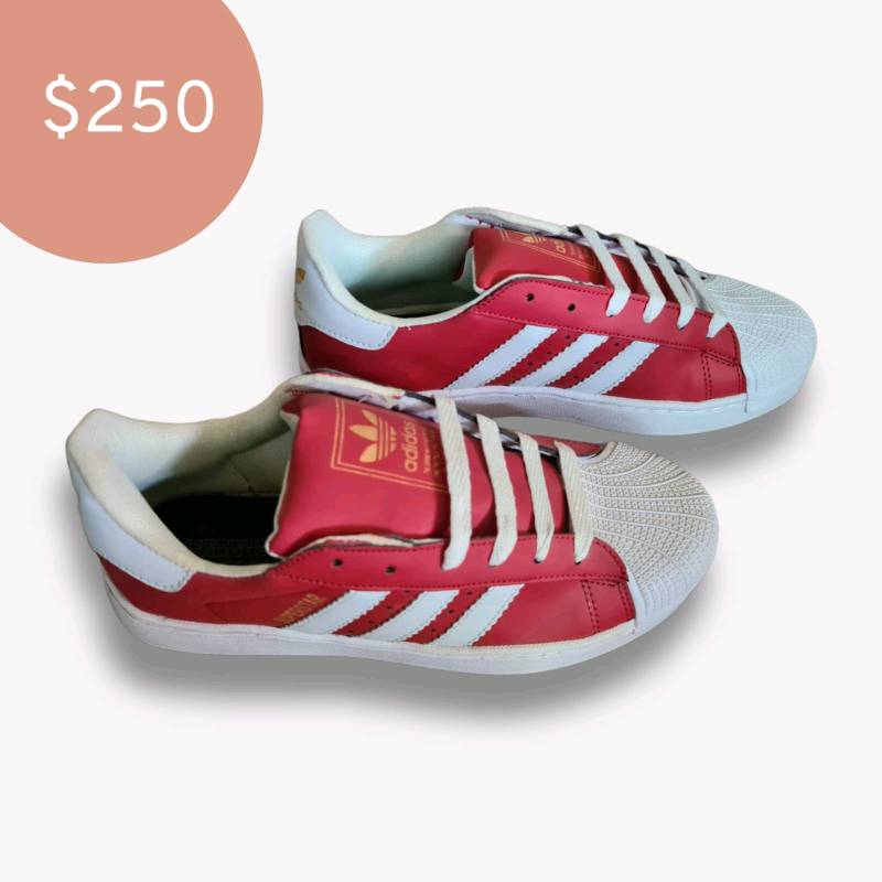 Adidas concha sale rojos