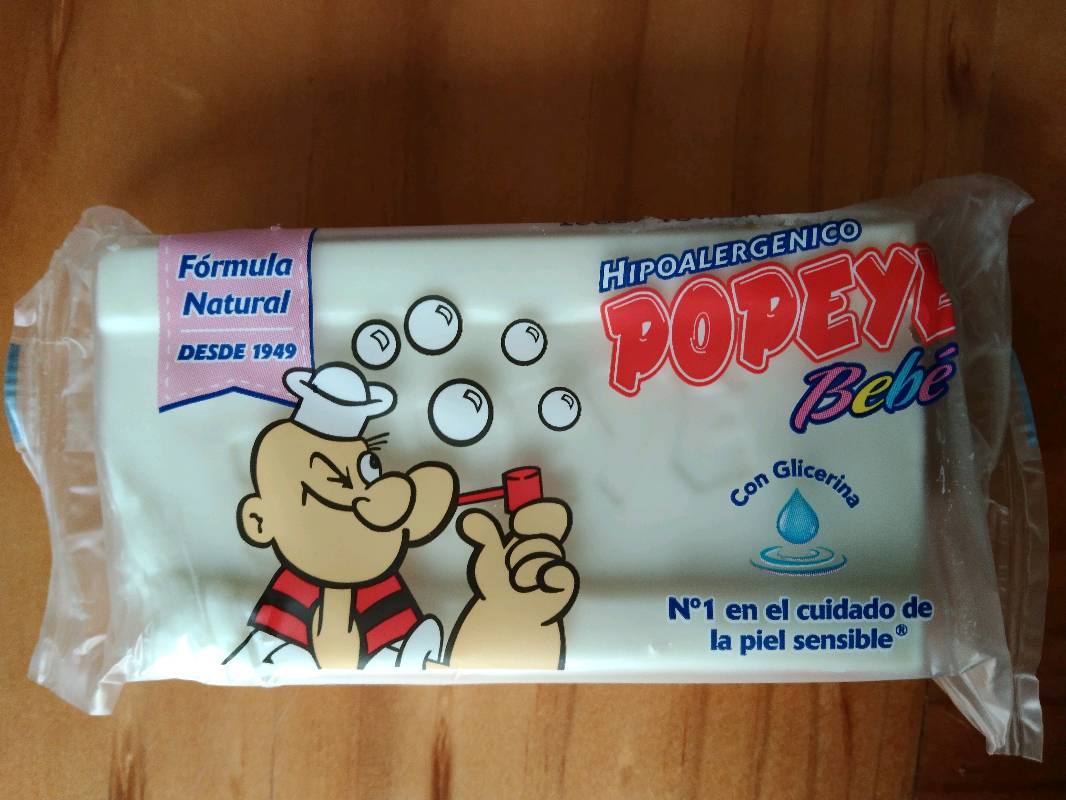Jabón Popeye bebé hipoalergénico en Villa Alemana