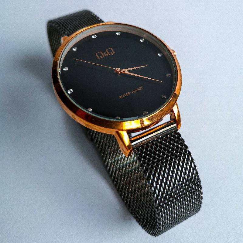 Reloj q&q mujer negro deals