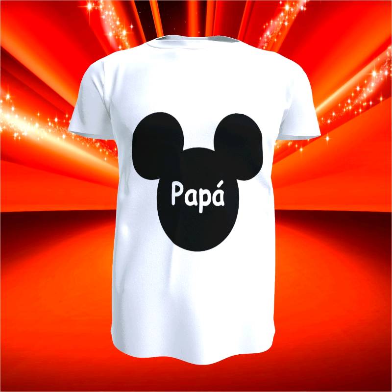 Playeras de cumpleaños 2025 mickey