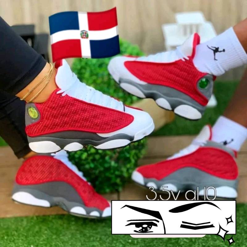 Jordan clearance 13 rojo