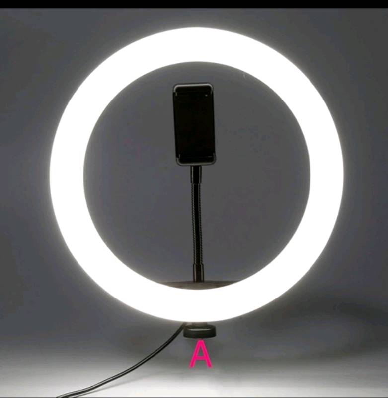 Luz blanca aro discount