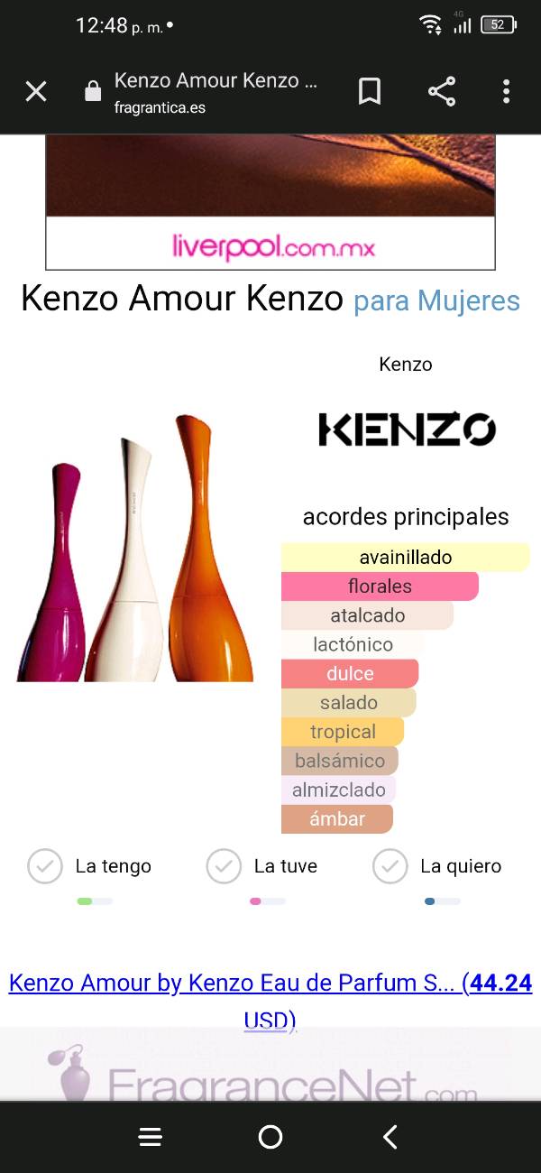 Kenzo amour fragrantica 2025