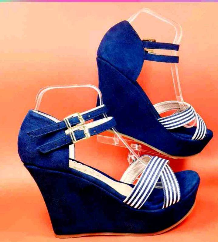 Sandalias con best sale taco cuña
