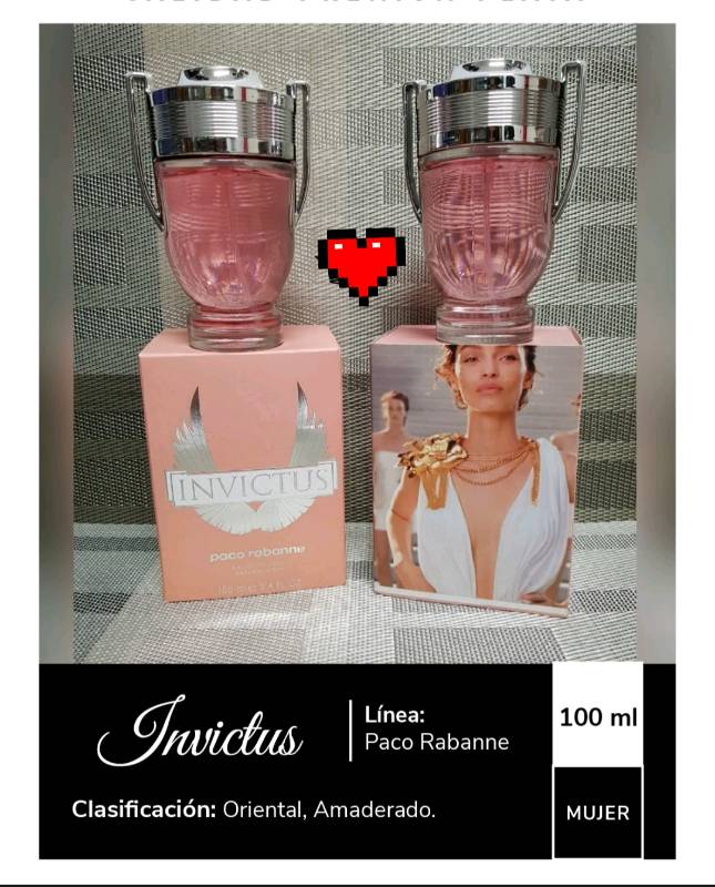 Perfume invictus mujer precio best sale