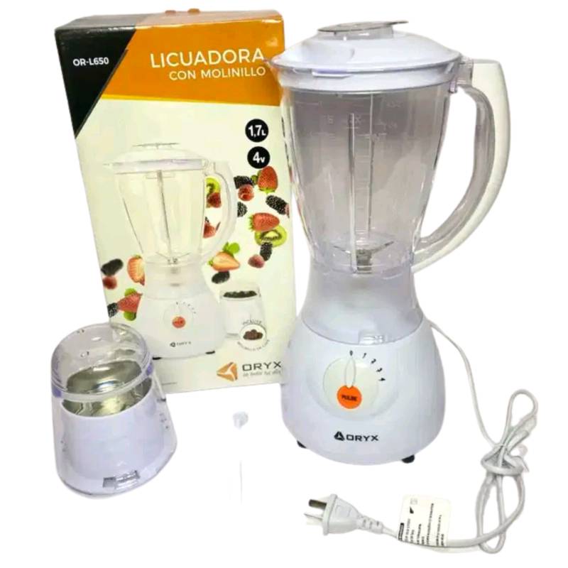 Licuadora con sales molinillo de cafe