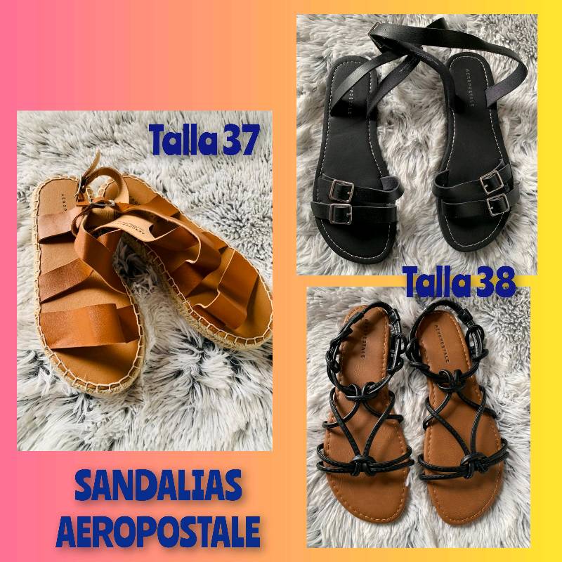 Sandalias store aeropostale tallas