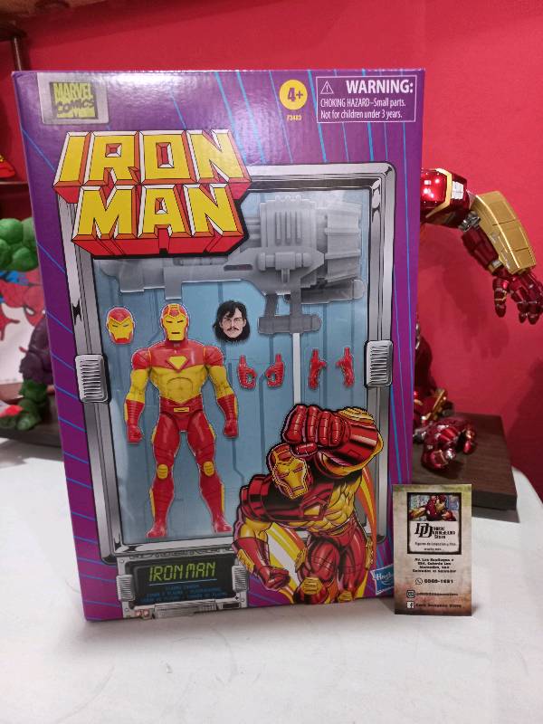 Marvel Legends Retro Iron Man Proton Cannon en San Salvador