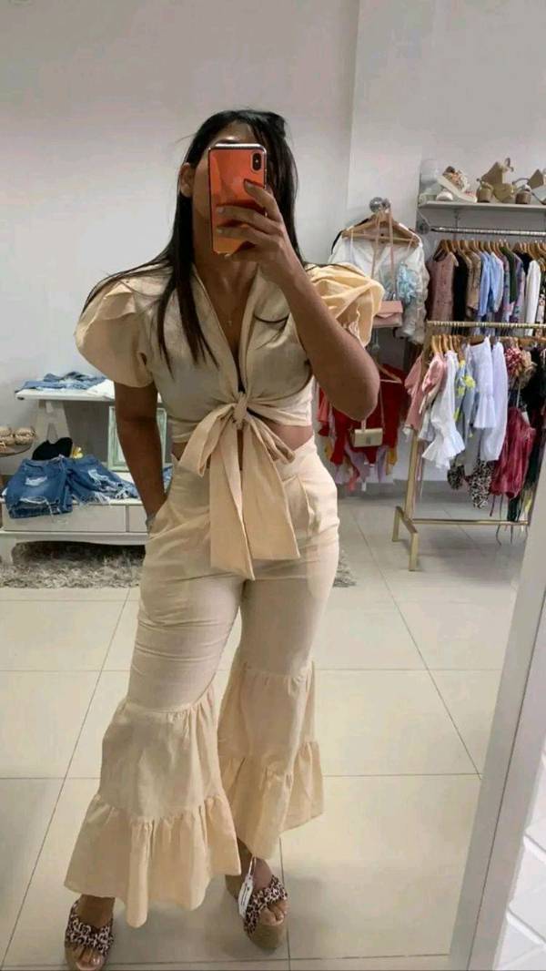 Blusas en olan deals de lino