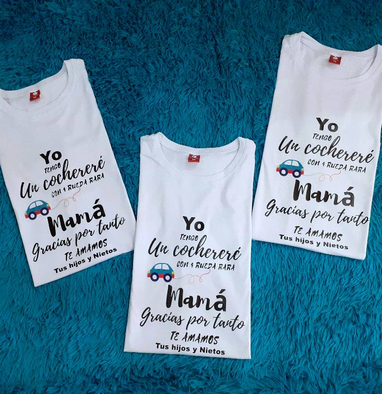 Remeras personalizadas 2025 de familia
