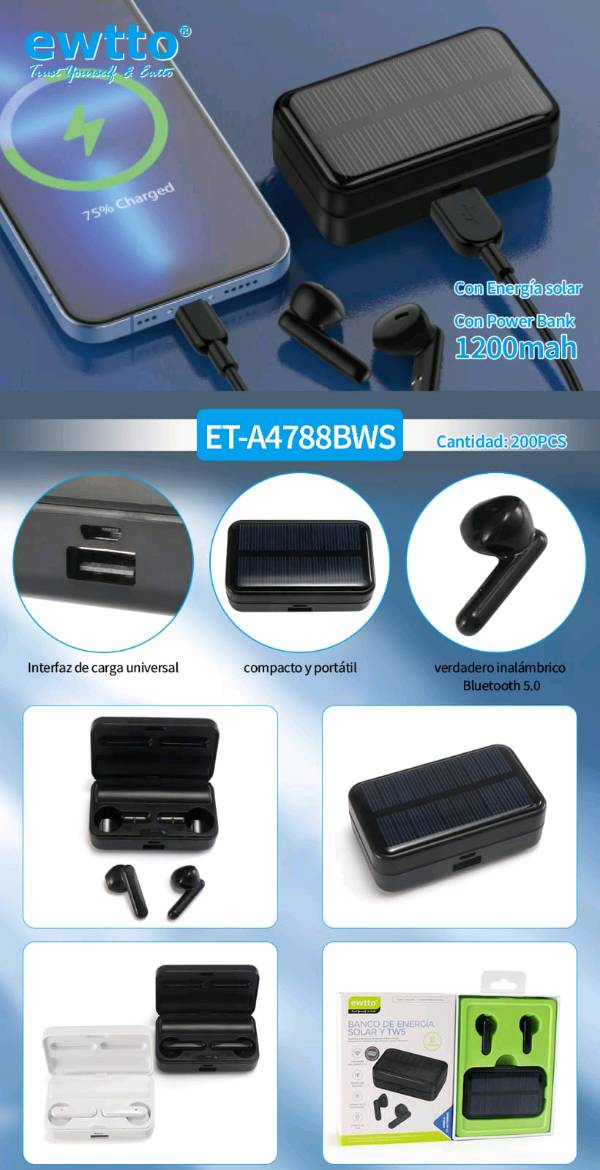 Ewtto audifonos shop bluetooth inalámbricos