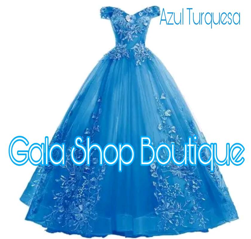 Vestido de store xv con flores
