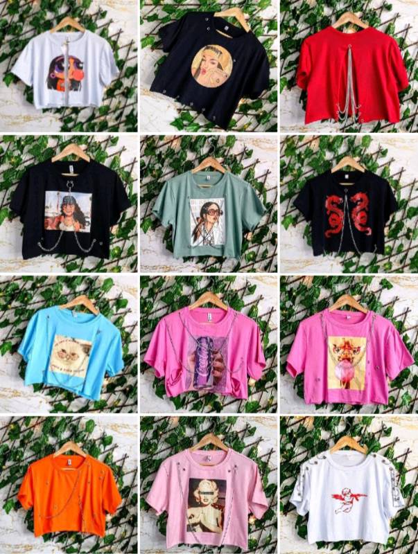 Blusones cortos store