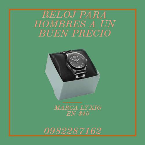 Reloj hot sale lyxig oriflame