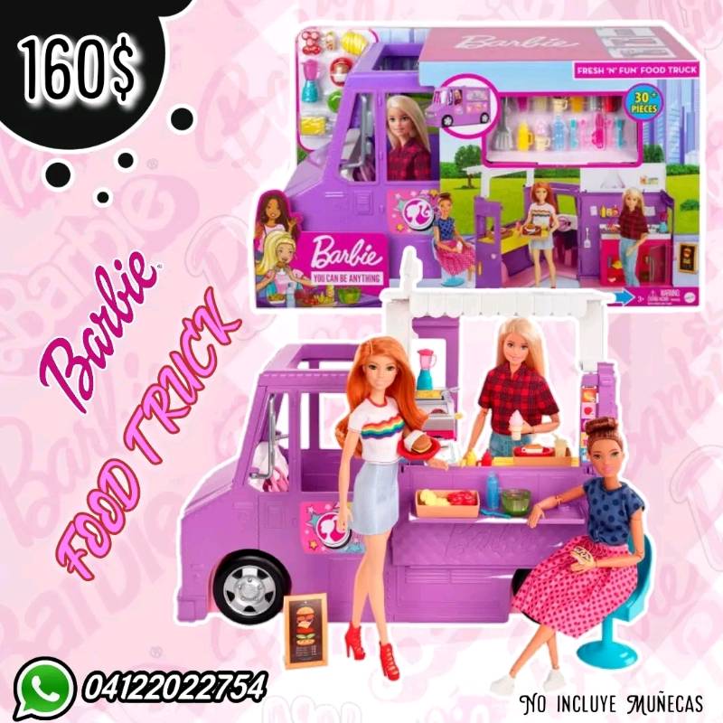 Carro de barbie de discount comida
