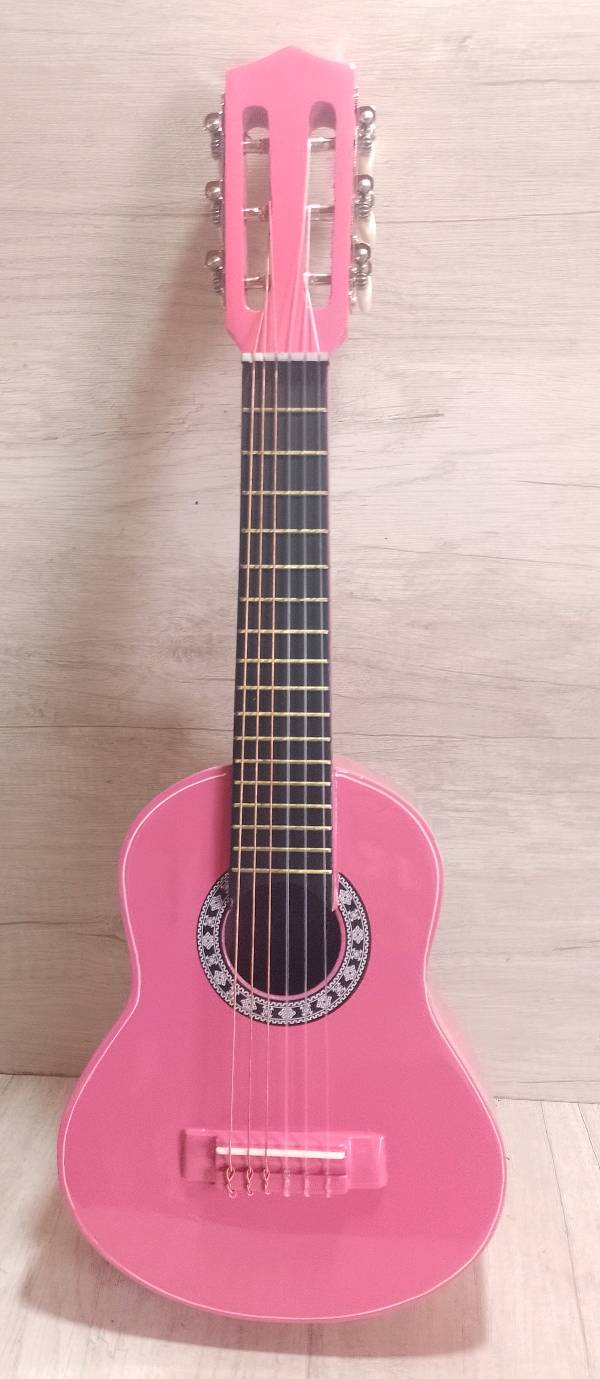 Guitarra rosa para niña 2025