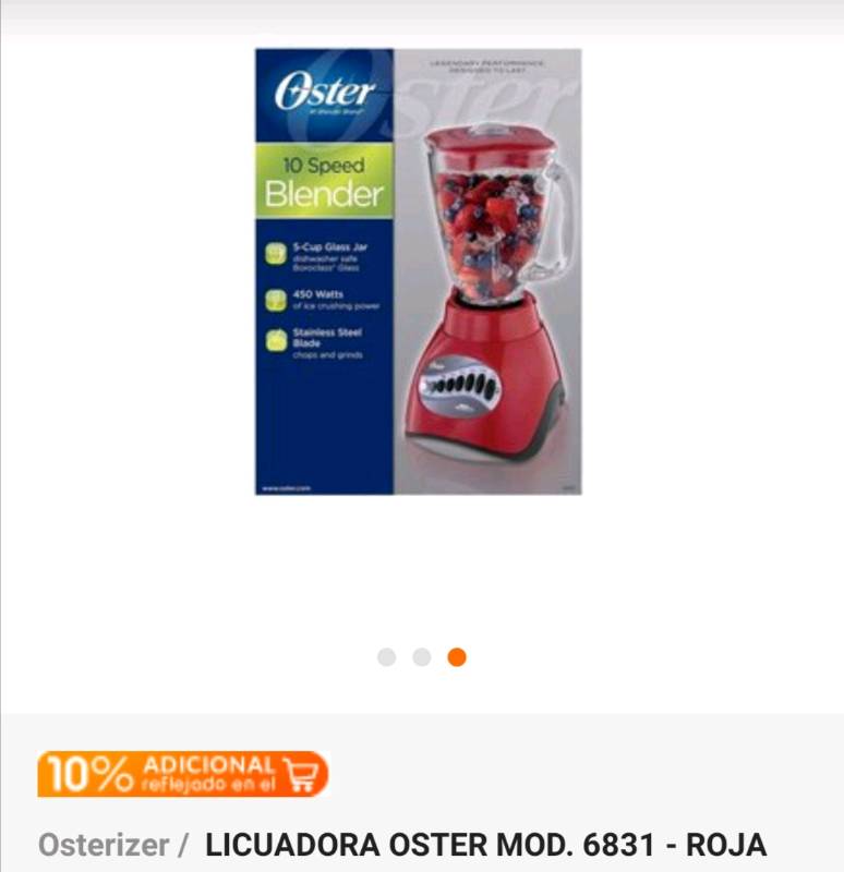 Licuadora hot sale oster 6831