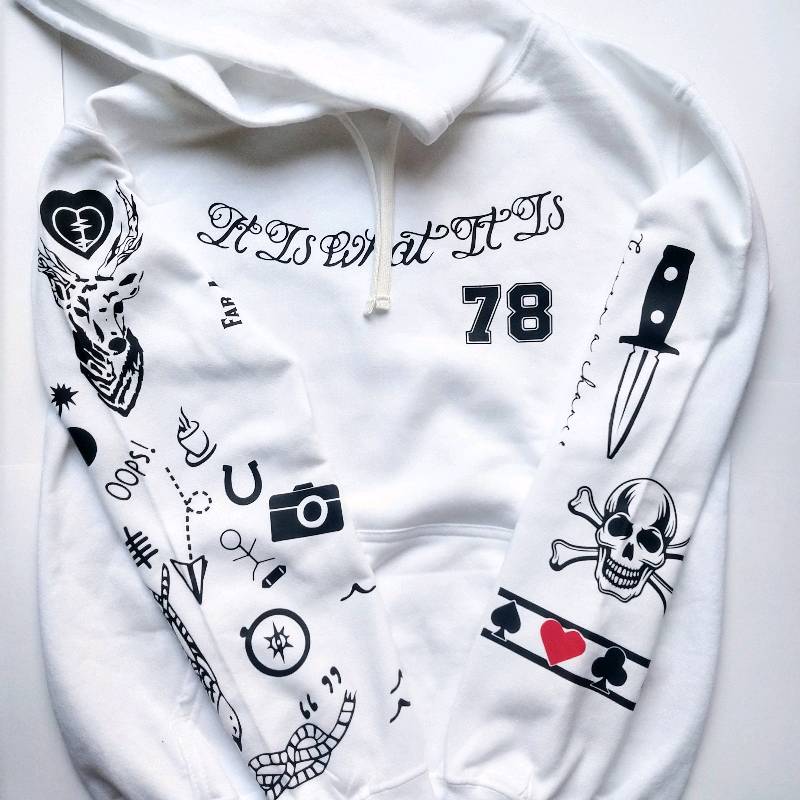 Hoodie Louis Tomlinson Tattoos