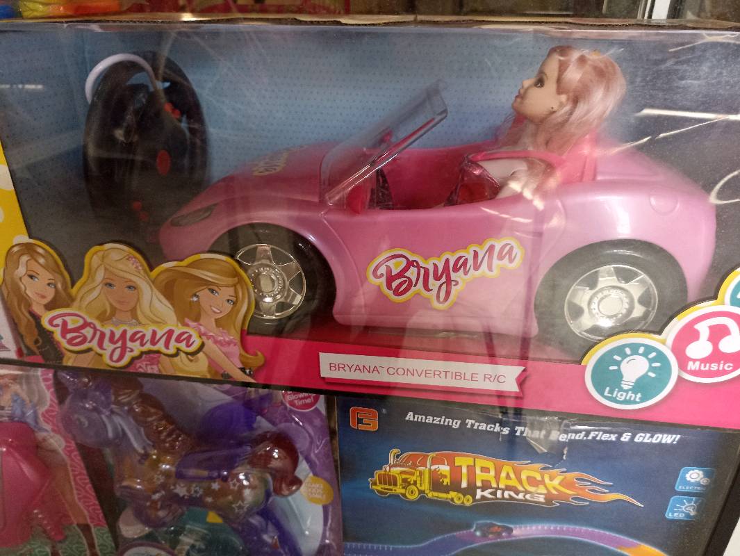Carro de barbie sales de control remoto