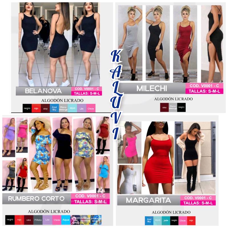 Vestidos en algodon best sale licrado