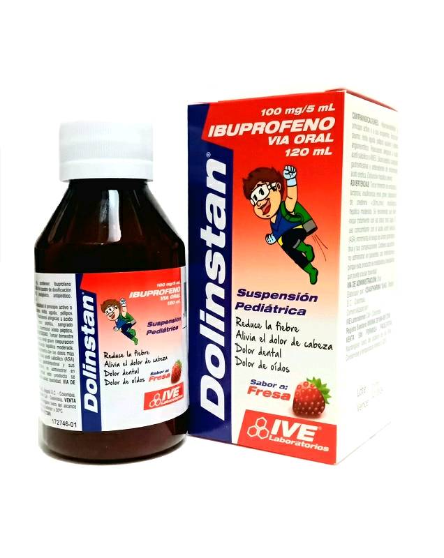 Dolinstan ibuprofeno jarabe 120ml en Cali