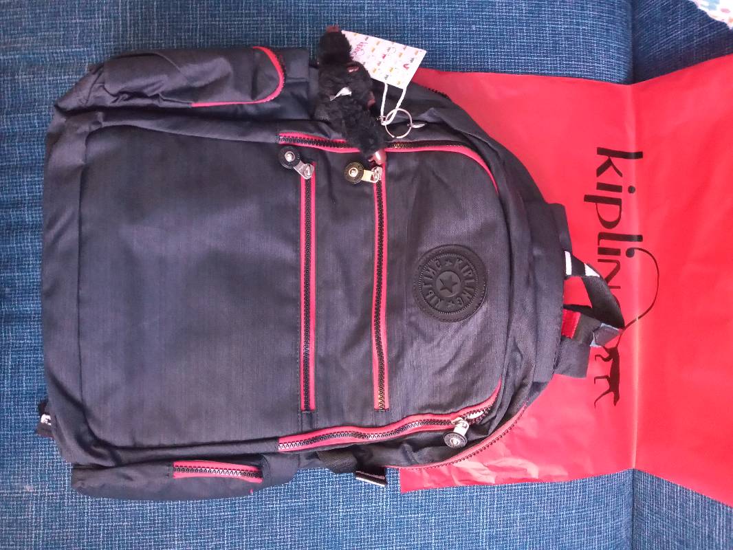 Mochila kipling negra precio clearance