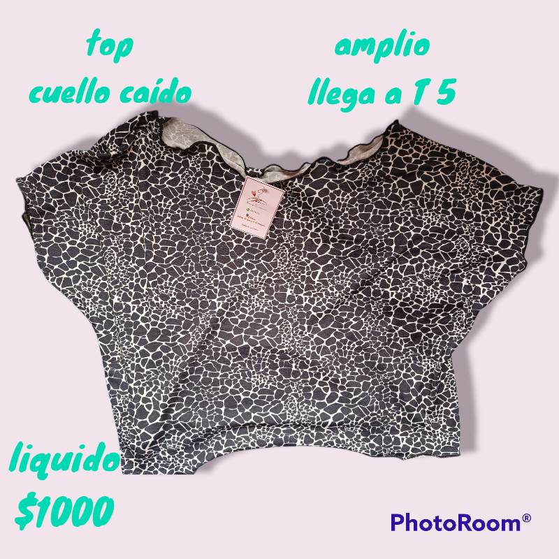 Top best sale cuello caido