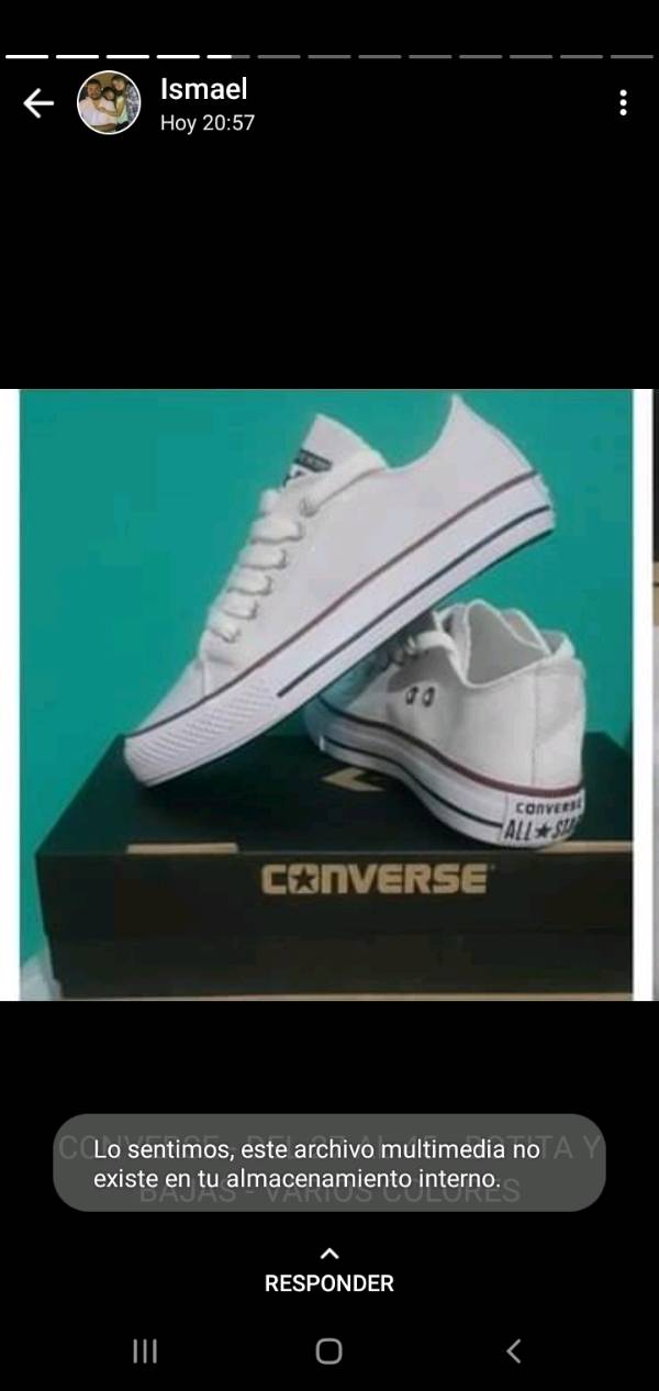 Zapatillas top tipo converse