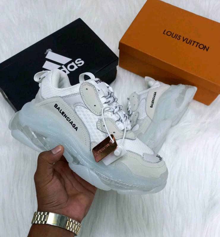 Balenciaga triple s hotsell transparente